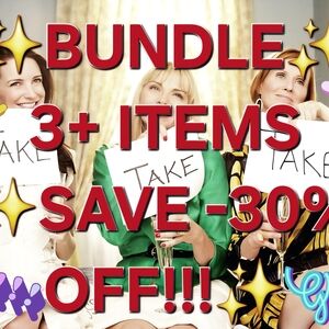 ✨️BUNDLE 3+ITEMS✨️SAVE -30%OFF✨️